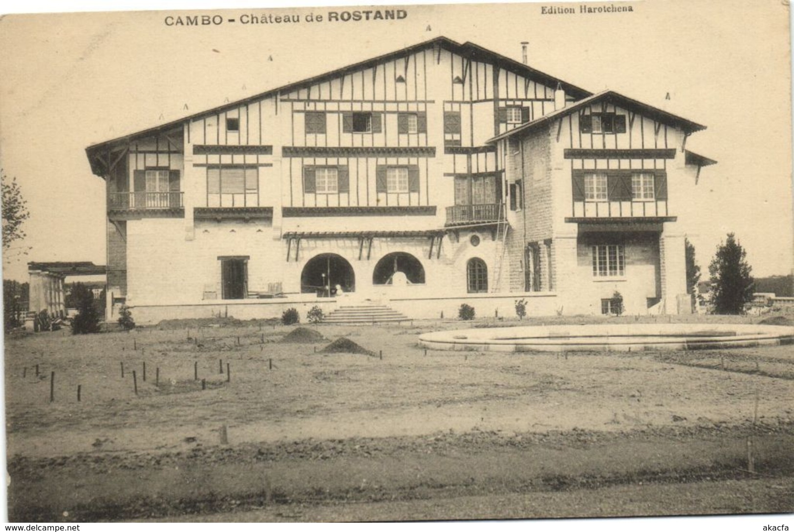 CPA CAMBO Chateau De Rostand (171883) - Cambo-les-Bains
