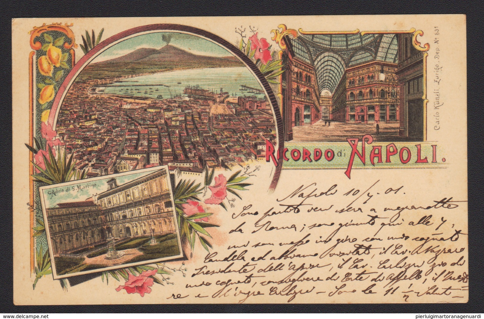 15147 Napoli - Ricordo Di Napoli F - Napoli