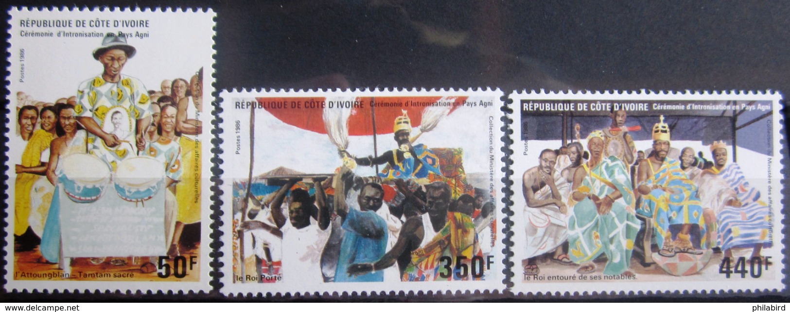 COTE D'IVOIRE                   N° 768/770                     NEUF** - Côte D'Ivoire (1960-...)