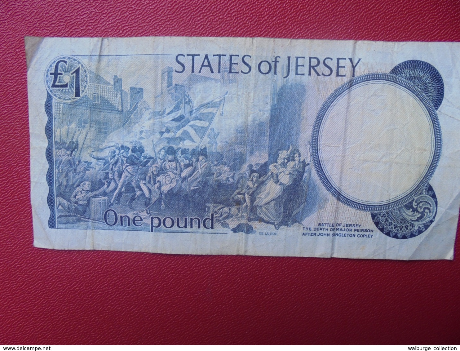 JERSEY ONE POUND 1976-88 CIRCULER (B.8) - Jersey