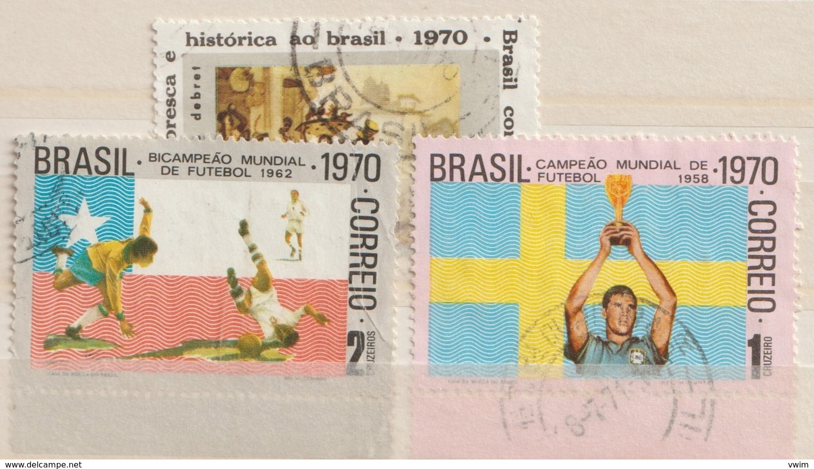 BRAZILIË / BRASIL - 1970 - Restantenlotje Uit Het Jaar 1970 - Gebraucht/gestempeld/Oblit./Used - ° - Oblitérés