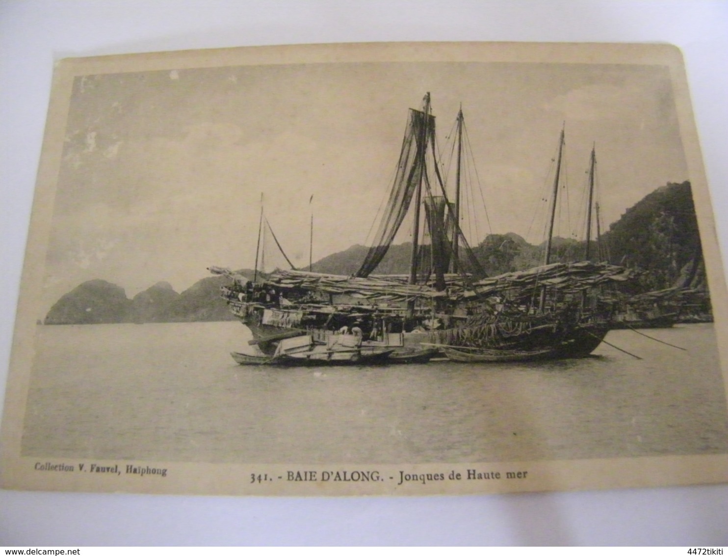 C.P.A.- Asie - Viêt Nam - Baie D'Along - Joncques De Haute Mer - 1910 - SUP (CT 28) - Vietnam