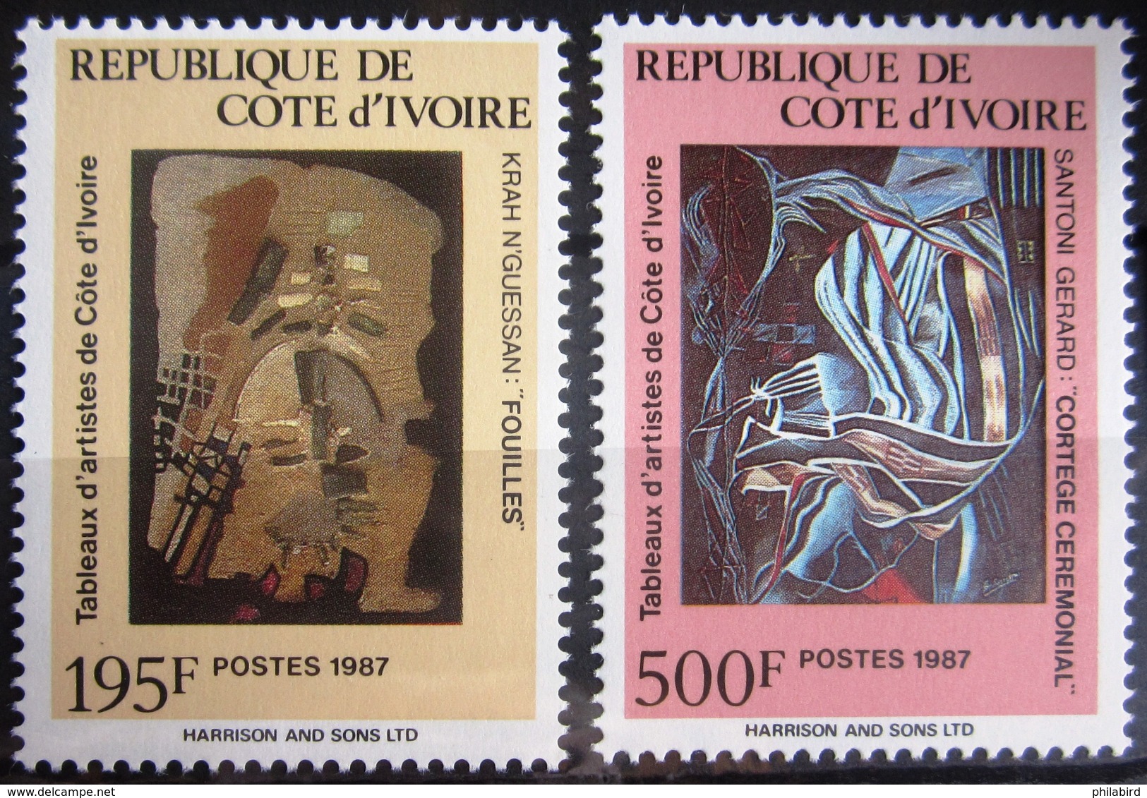 COTE D'IVOIRE                   N° 793/794                     NEUF** - Côte D'Ivoire (1960-...)