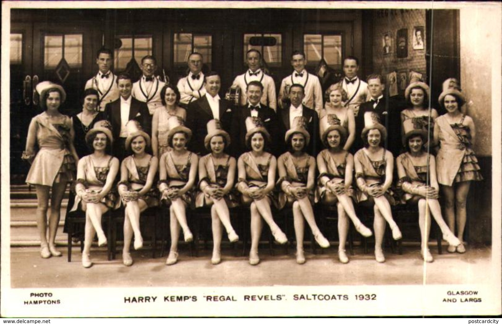 Real Photographic Postcard Of Harry Kemp's �Regal Revels�, Saltcoats, 1932, Ayrshire, - Other & Unclassified