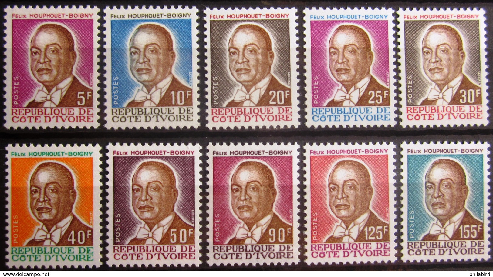 COTE D'IVOIRE                   N° 746/755                     NEUF** - Côte D'Ivoire (1960-...)