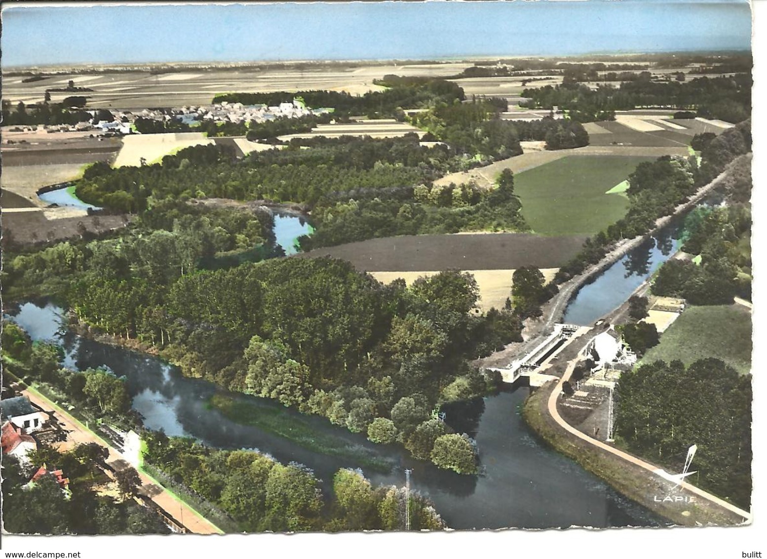 MARCILLY SUR SEINE - Vue Aérienne - Canal De La Haute Seine - Autres & Non Classés