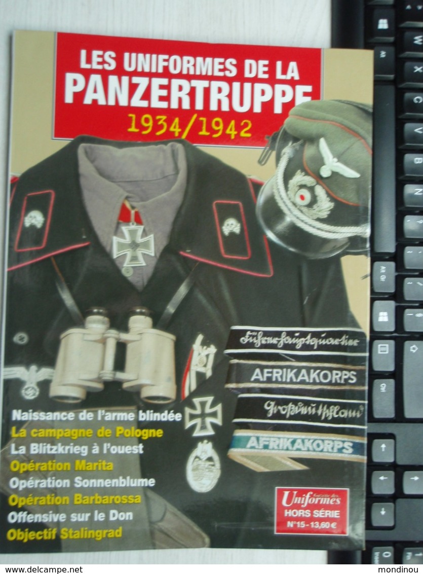 Les Uniformes De La PANZERTRUPPE 1934/1942 - 1939-45