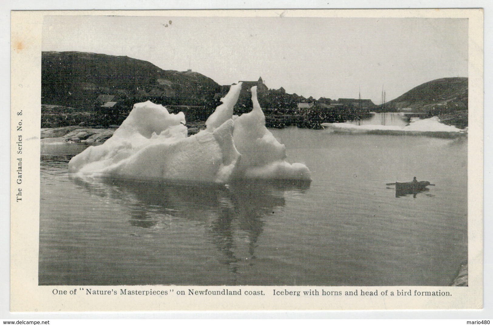 NEWFOUNDLAND   ONE OF "NATURE'S MASTERPIECES"  ON  NEWFOUNDLAND  COAST     2 SCAN  (NUOVA) - Altri & Non Classificati