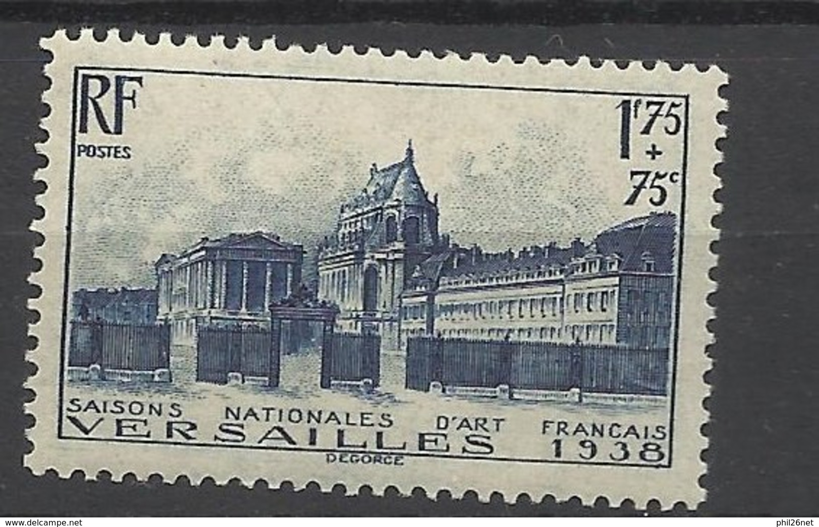 France N°   379  Château De Versailles   Neuf  * * TB= - MNH VF   - Châteaux