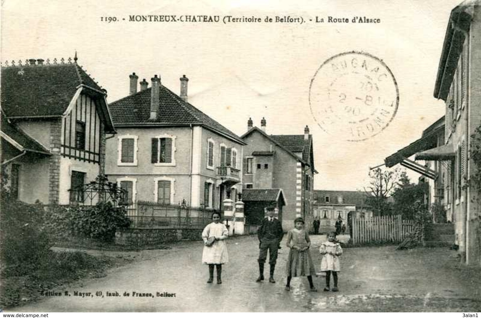 MONTREUX CHATEAU La Route D' Alsace    882 - Autres & Non Classés