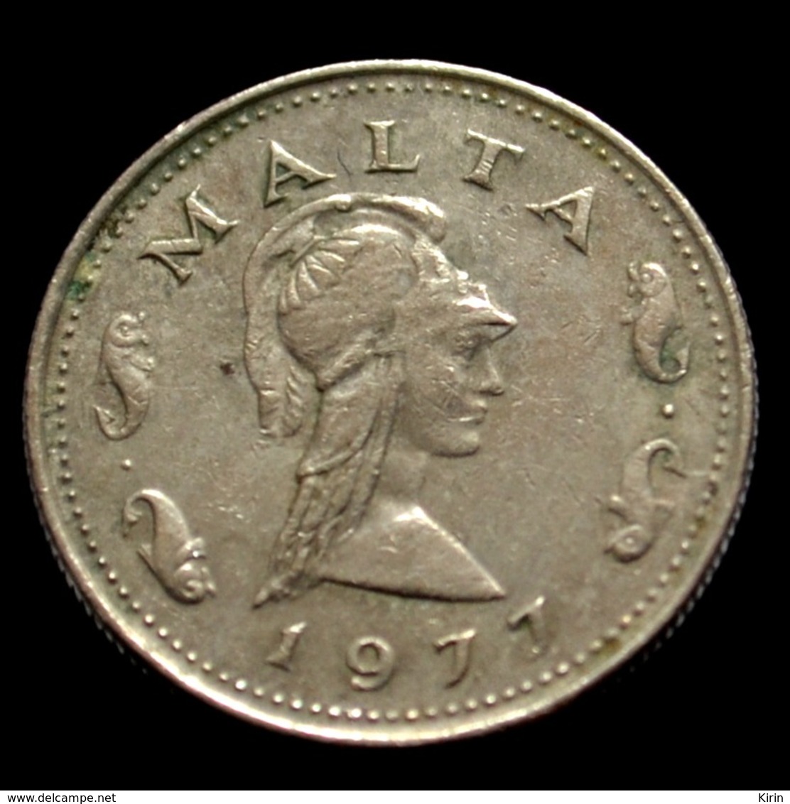 Malta 2 Cents (Penthesilea, Queen Of The Amazons) Coin. Random Age Km9 - Malta