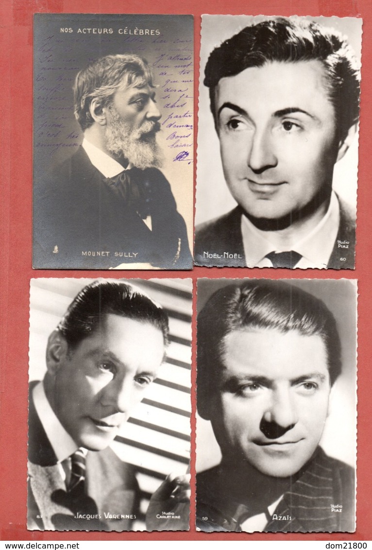 ARTISTES DE SPECTACLES : Lot De 42 Cpa, Photos, Scannées - Künstler