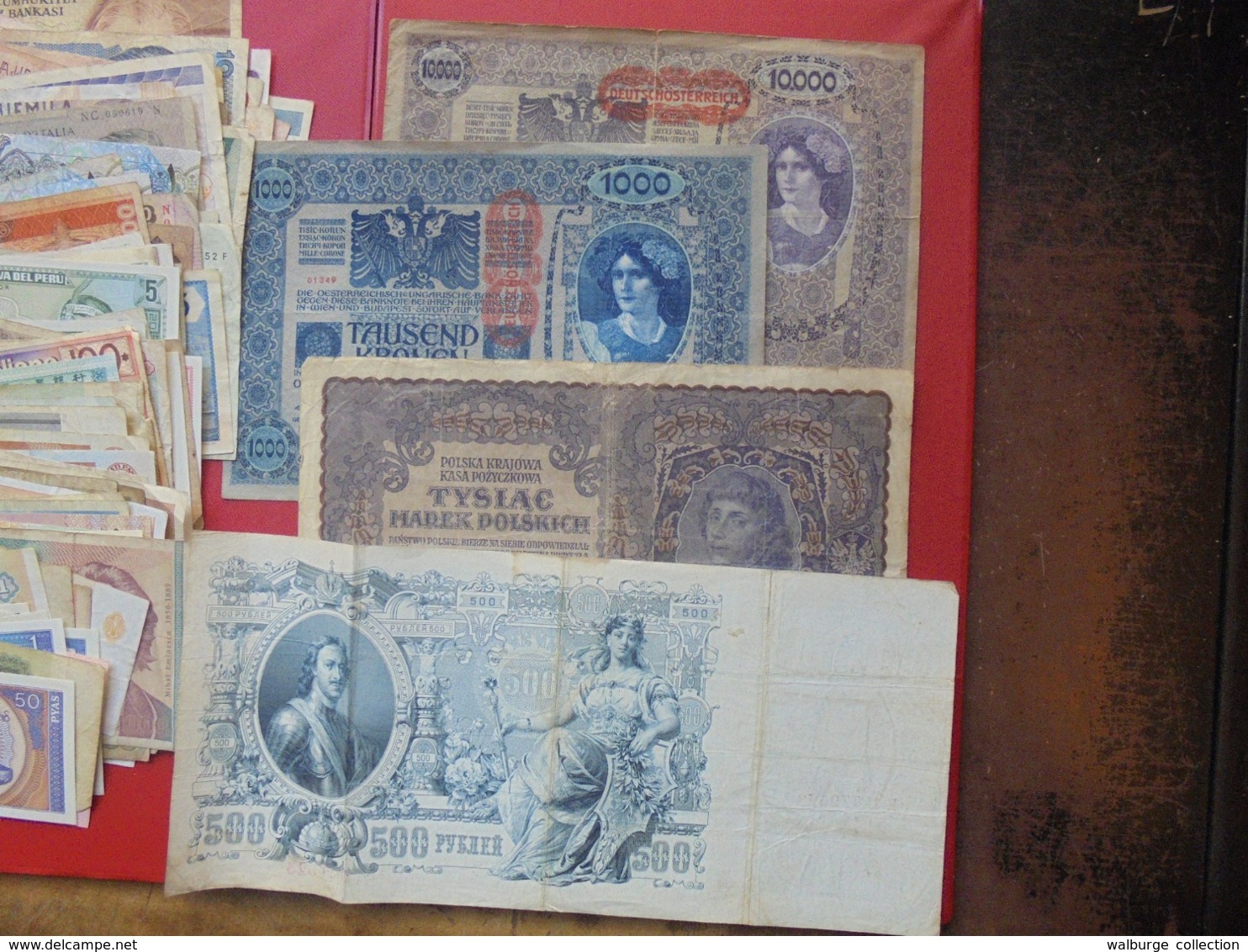 START 10 CENTS/BILLETS ! LOT 182 BILLETS "WORLD" ANCIENS/RECENTS LA PLUPART CIRCULES - Vrac - Billets