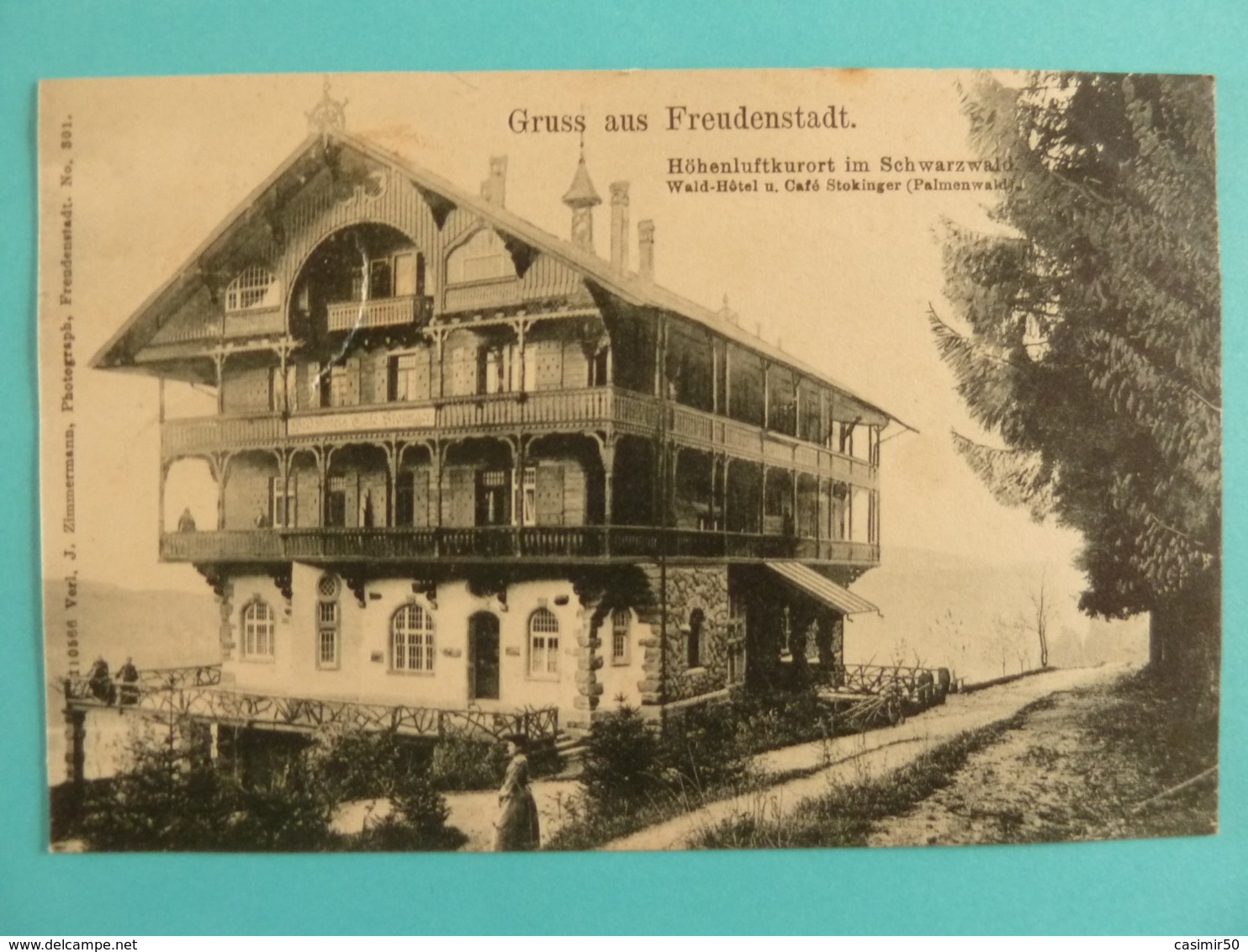 GRUSS AUS FREUDENSTADT WALD HOTEL UND CAFE STOCKINGER - Freudenstadt