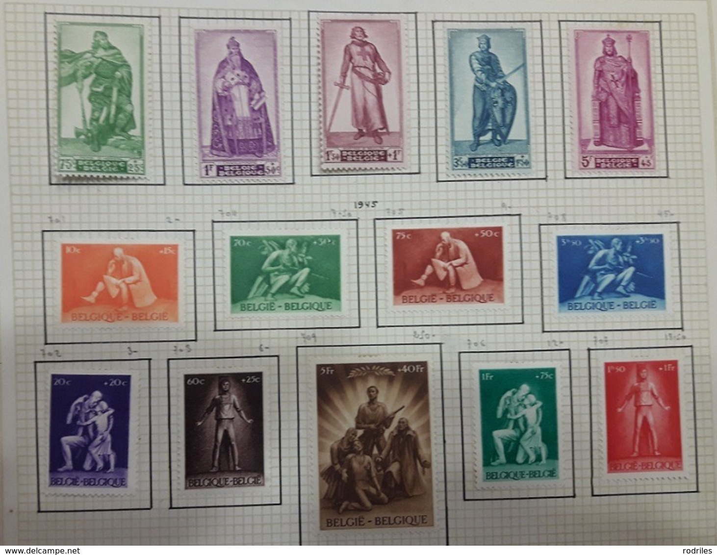 BÉLGICA.  RESTO DE COLECCIÓN. - Unused Stamps