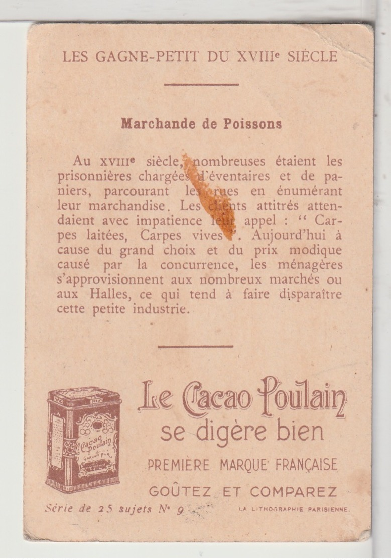 CHROMOS  - CHOCOLAT POULAIN ORANGE - Poulain