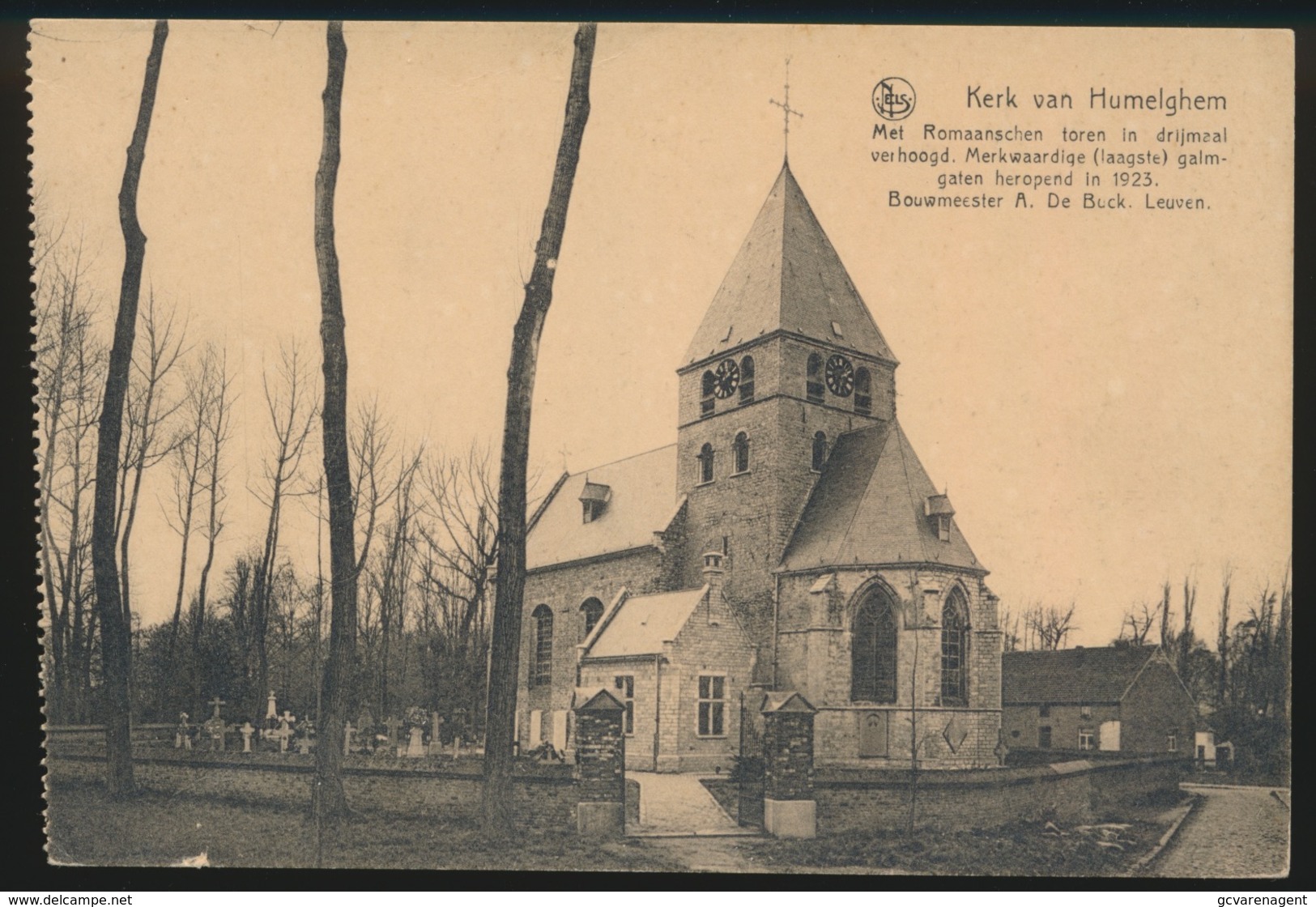 KERK VAN HUMELGHEM - Steenokkerzeel