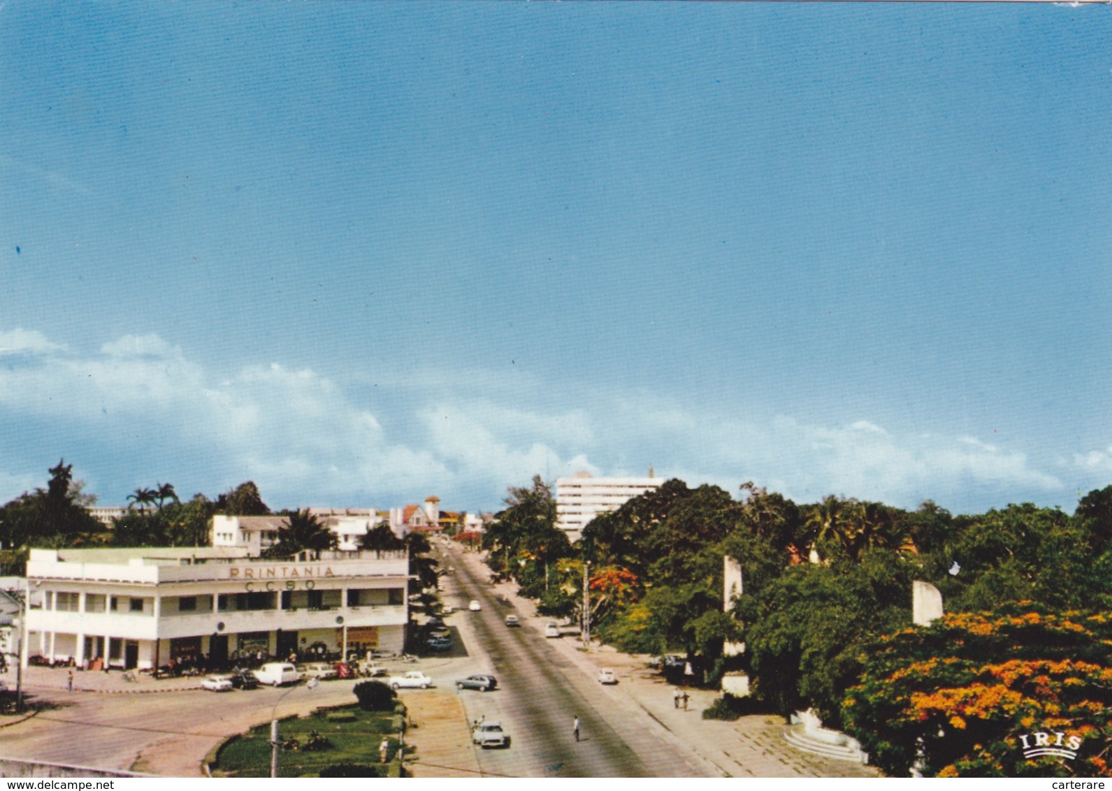 AFRIQUE,EQUATORIAL FRANCAISE,africa,congo,POINTE NOIRE,PRINTANIA,VUE AERIENNE - Pointe-Noire