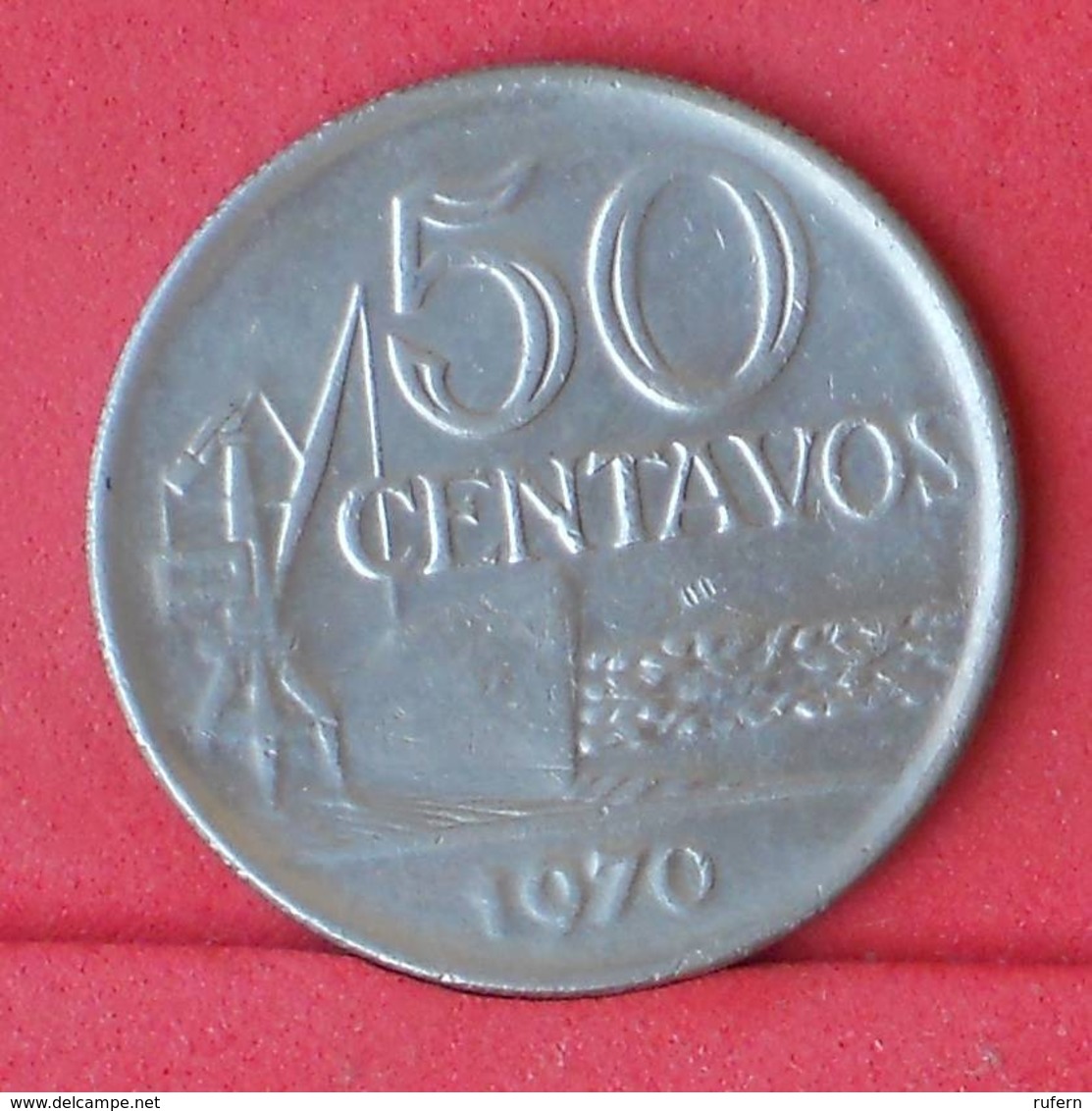 BRAZIL 50 CENTAVOS 1970 -    KM# 580,a - (Nº31004) - Brésil