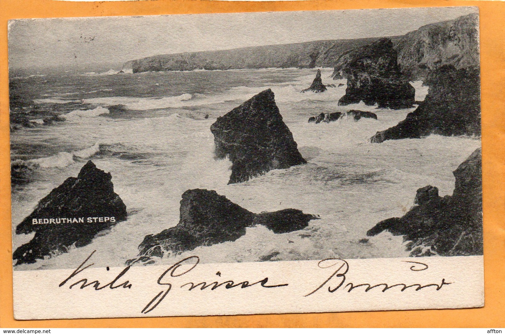 Newquay UK 1903 Postcard - Newquay