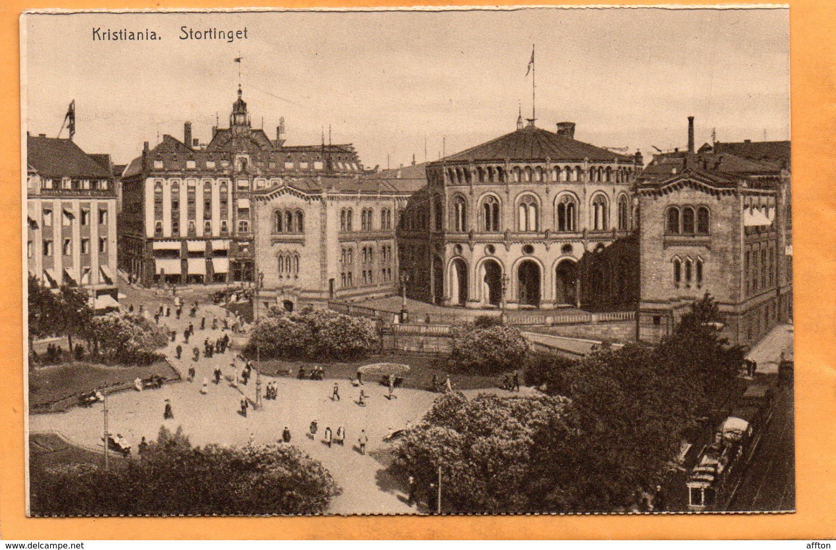 Oslo Kristiania Norway 1908 Postcard - Norway