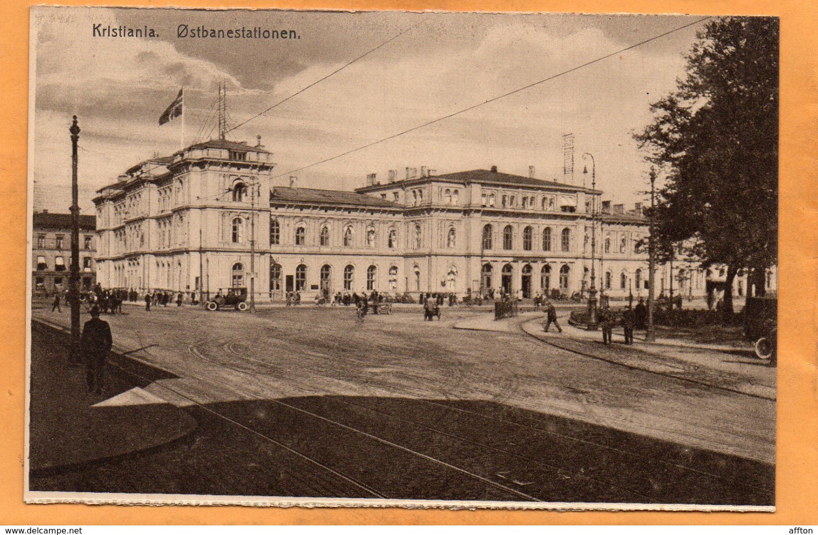 Oslo Kristiania Norway 1908 Postcard - Norway