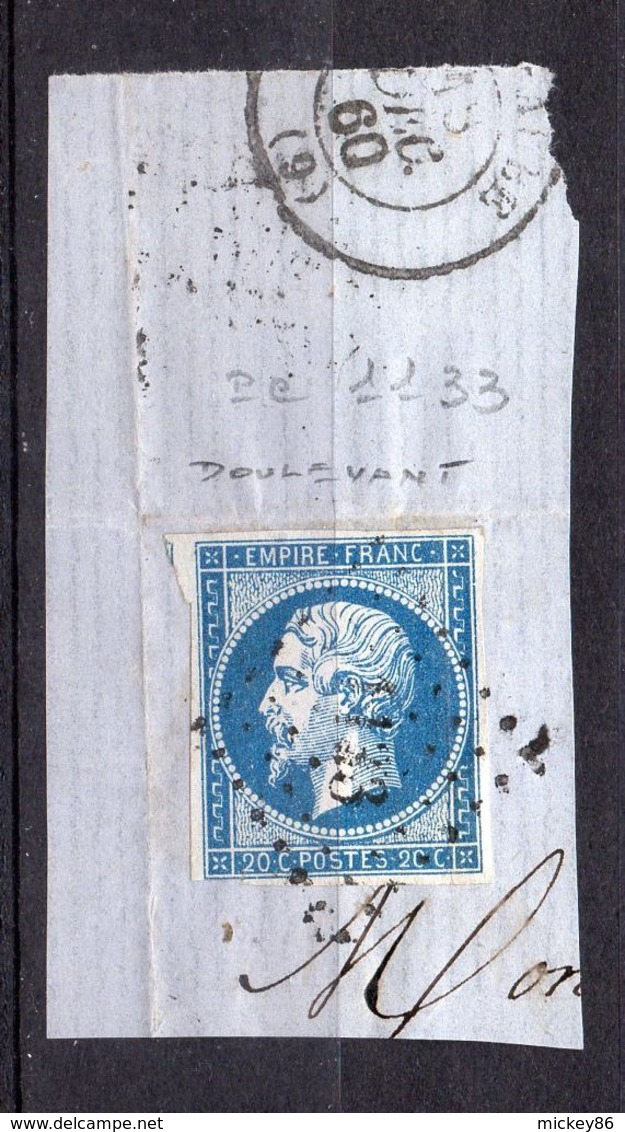 Napoléon III -- N° 14 -- PC  1133  --DOULEVANT - 52   Sur Fragment  .....à Saisir - Altri & Non Classificati