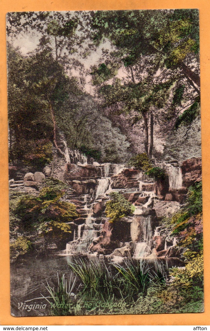 Virginia Water UK 1910 Postcard - Surrey