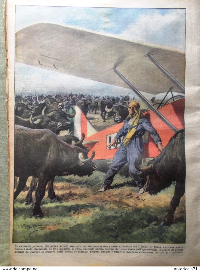 La Domenica Del Corriere 27 Aprile 1930 Rivolta India Gandhi Paglietta Longchamp - Altri & Non Classificati