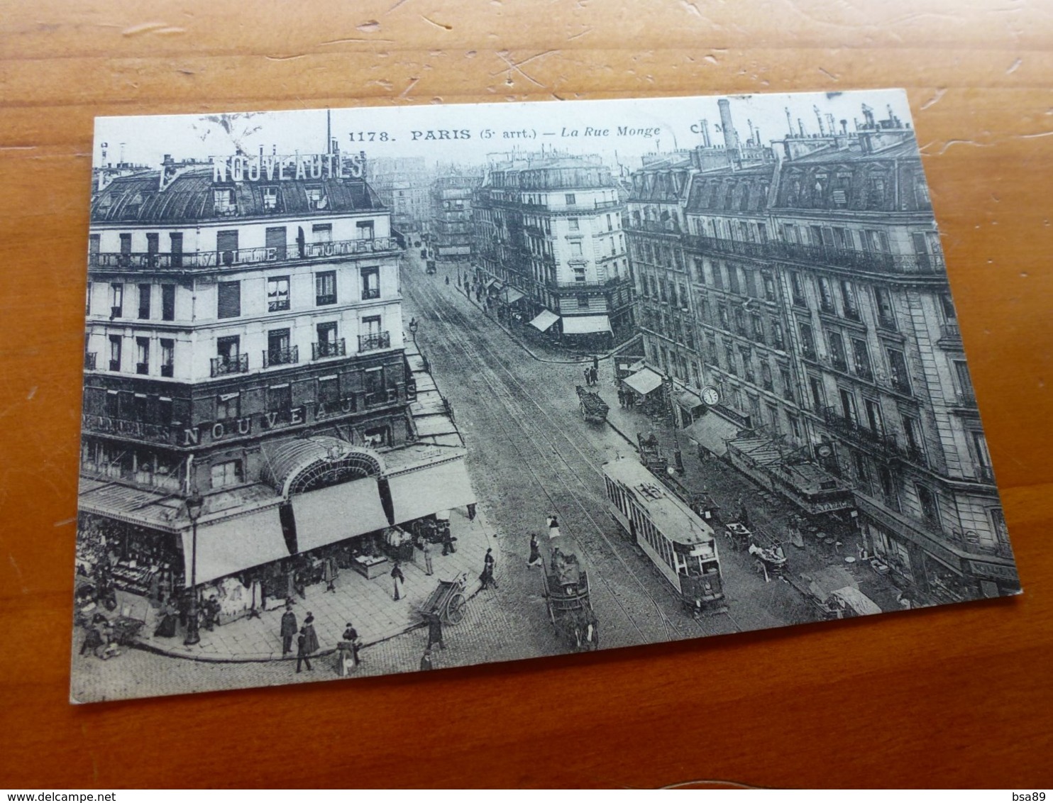 CPA RUE MONGE - Arrondissement: 05