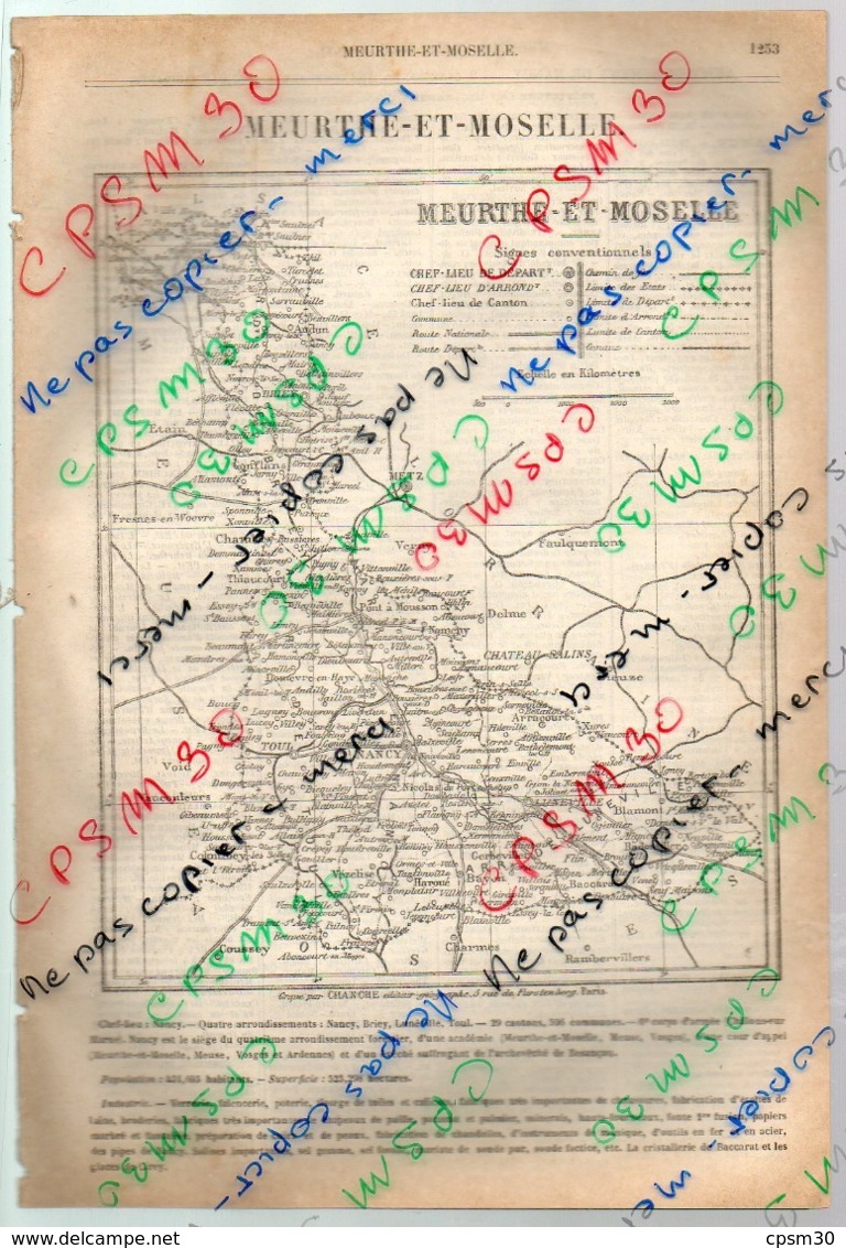 ANNUAIRE - 54 - Département Meurthe Et Moselle - Année 1888 - édition Didot-Bottin - 28 Pages - Telephone Directories