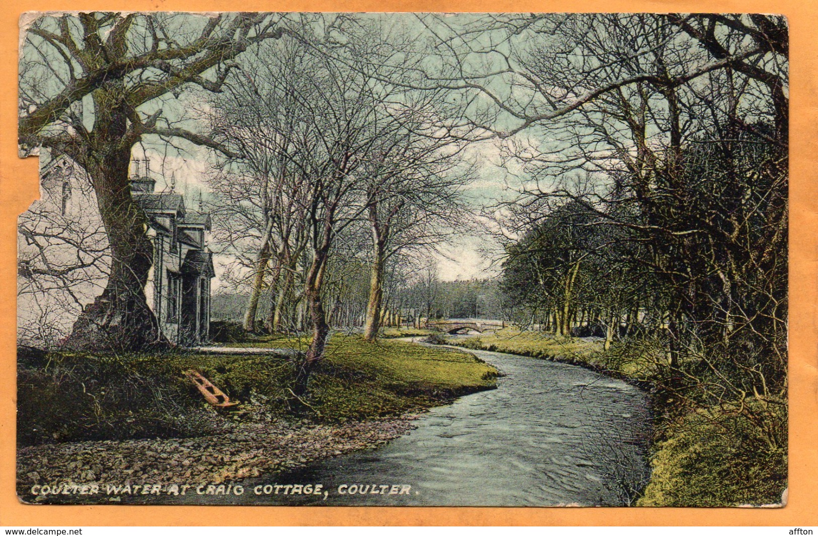 Coulter UK 1908 Mailed - Lanarkshire / Glasgow