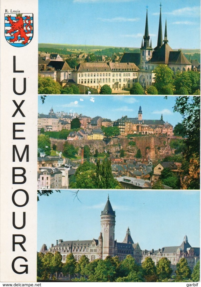 Luxembourg - Cathedrale - Panorama - Caisse D'Epargne - Fg - Altri & Non Classificati