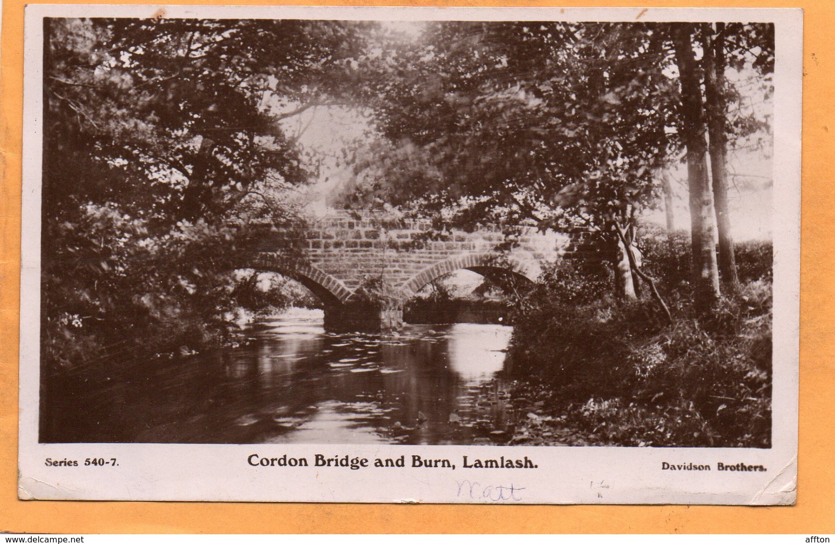 Lamlash Isle Of Arran UK 1908 Postcard - Ayrshire