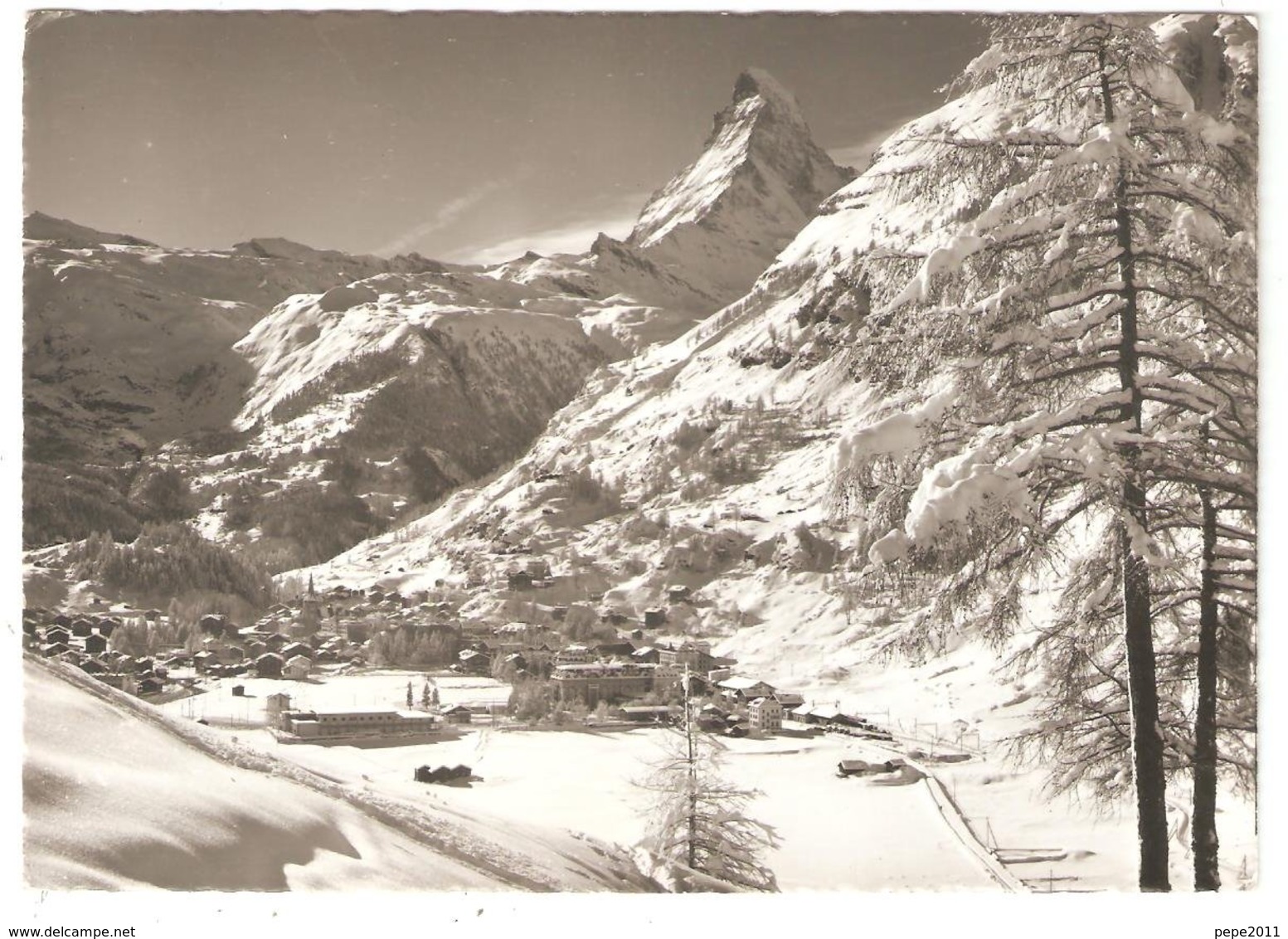 CPSM Valais ZERMATT Mit Matterhorn - Zermatt