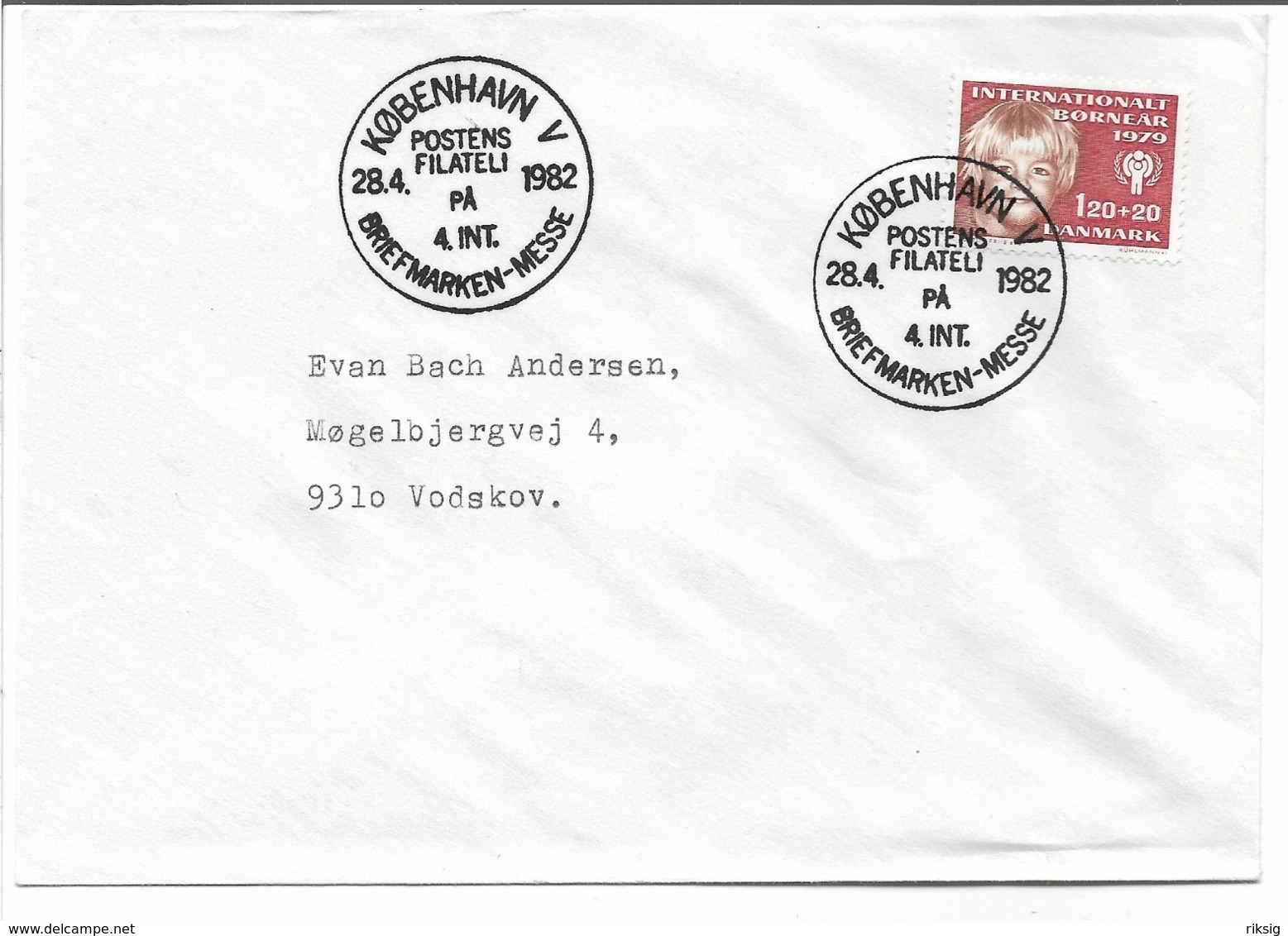 4. Int. Briefmarken - Messe.  Postmark: Copenhagen 1986   H-1641 - Other & Unclassified