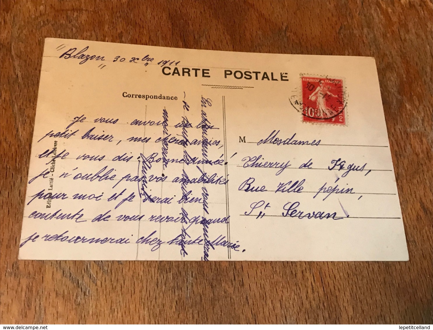 Carte Postale Ancienne CPA Circulée Casteljaloux Chercheuse De Truffes Cochon - Casteljaloux