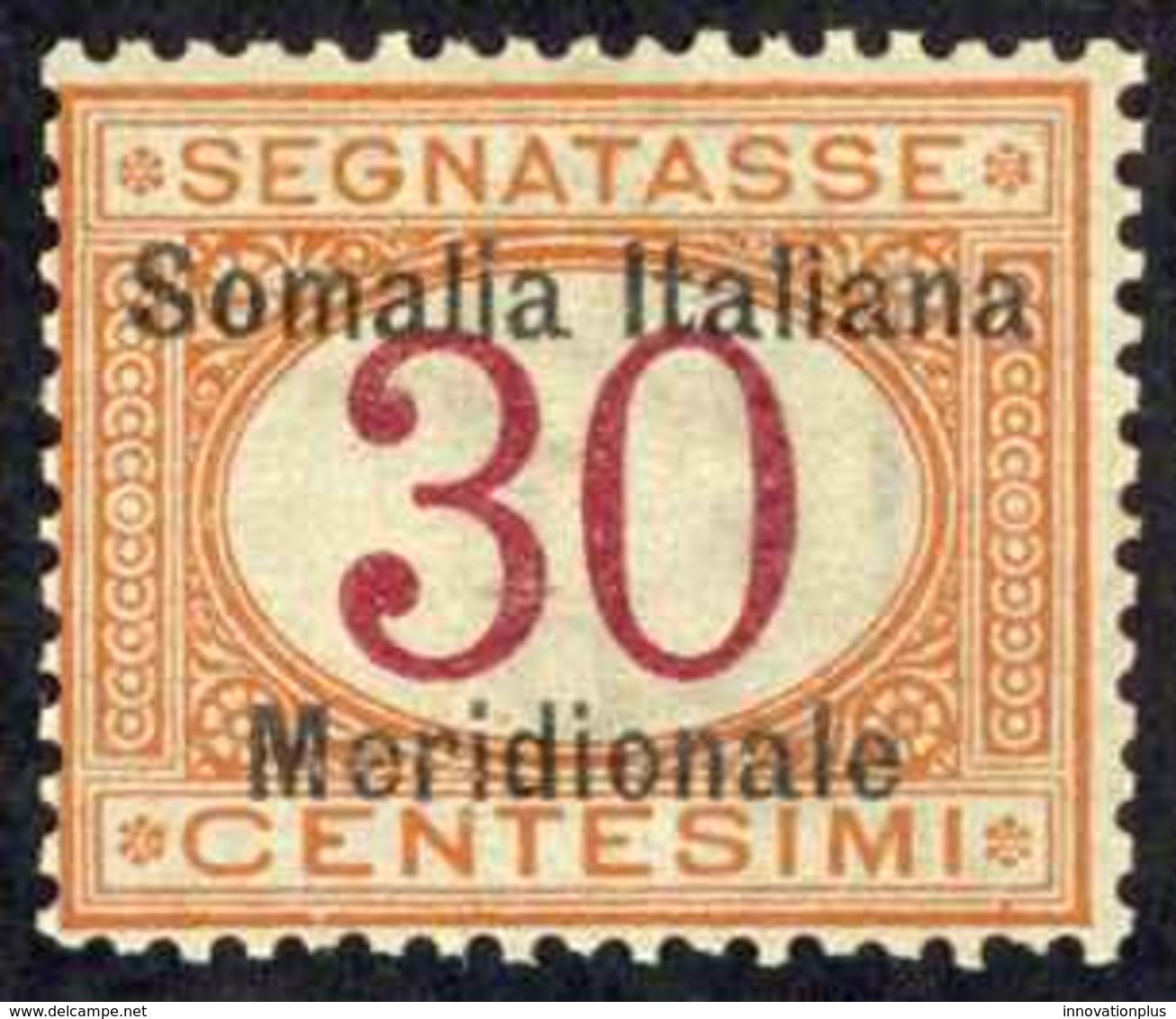 Somalia Sc# J4 MNH 1906-1908 30c Postage Due - Somalia