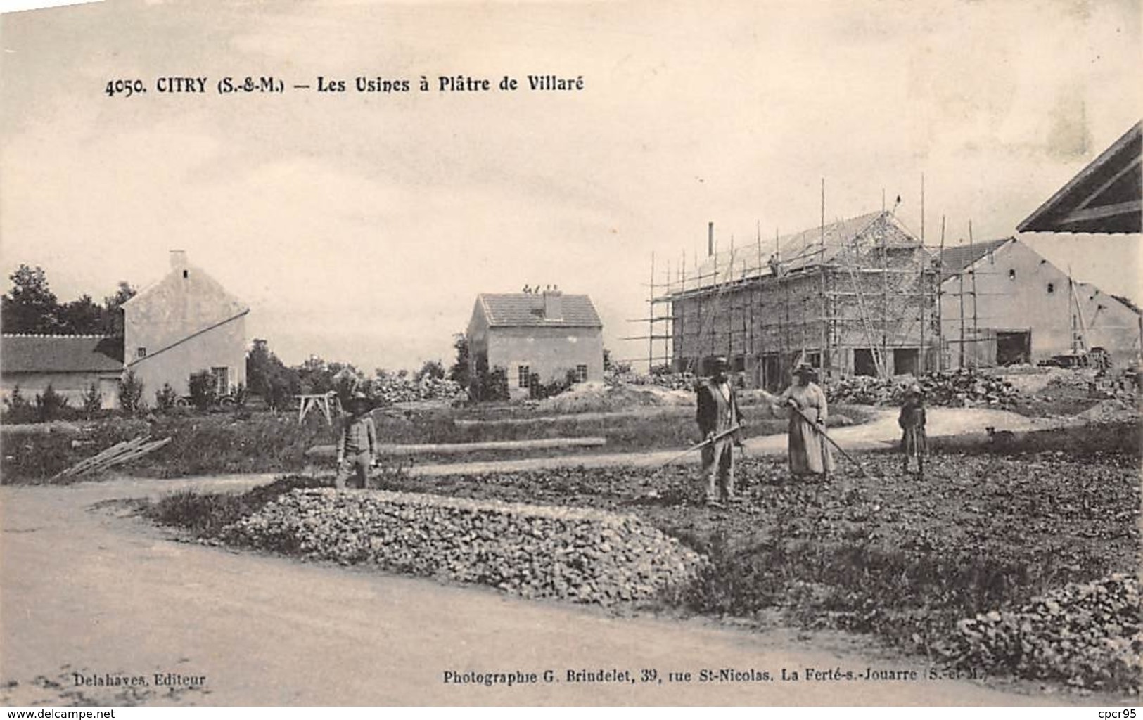 77. N° 103084 .citry .pas Courante .les Usines A Platre De Villare . - Autres & Non Classés