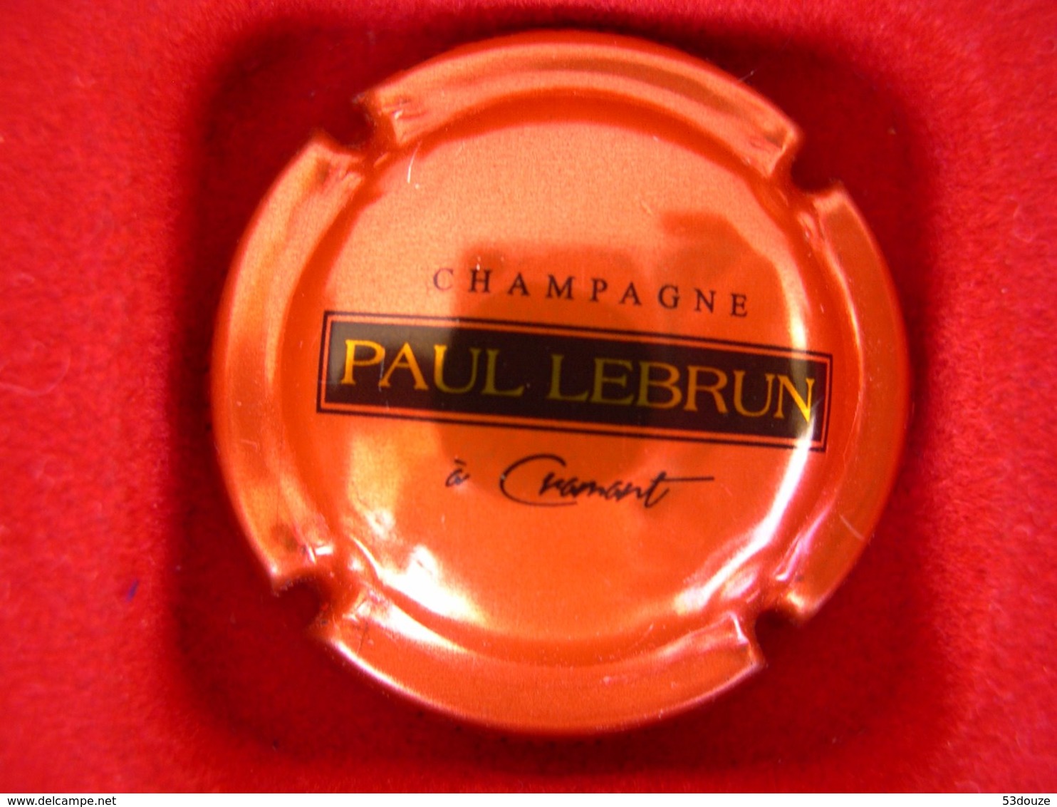 * Capsule De Champagne LEBRUN Paul * - Other & Unclassified