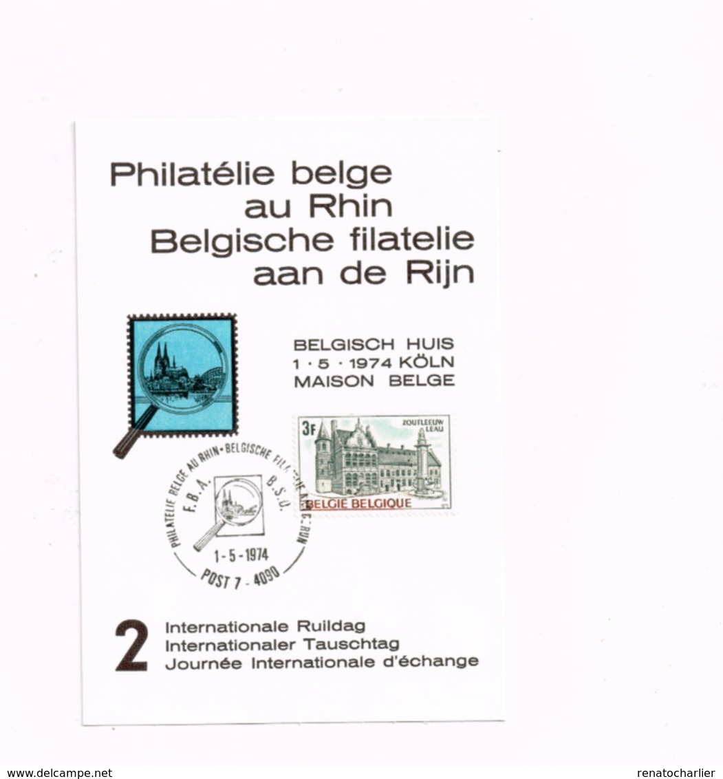 Philatélie Belge Au Rhin.Post 7,FBA/BSD - Lettres & Documents