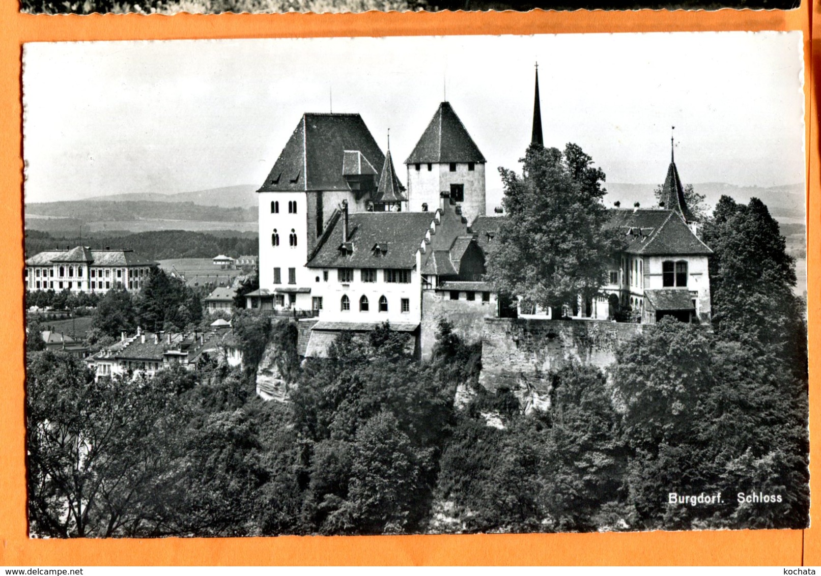 I098, Burgdorf , Berthoud, Schloss, Circulée 1960 - Berthoud