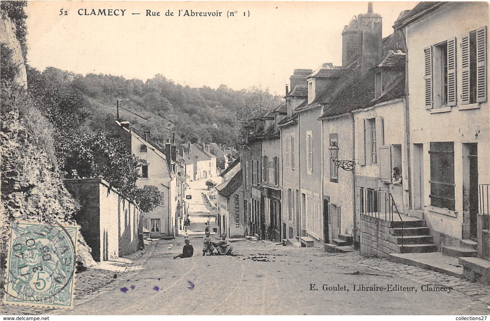 58-CLAMECY- RUE DE L'ABREUVOIR - Clamecy