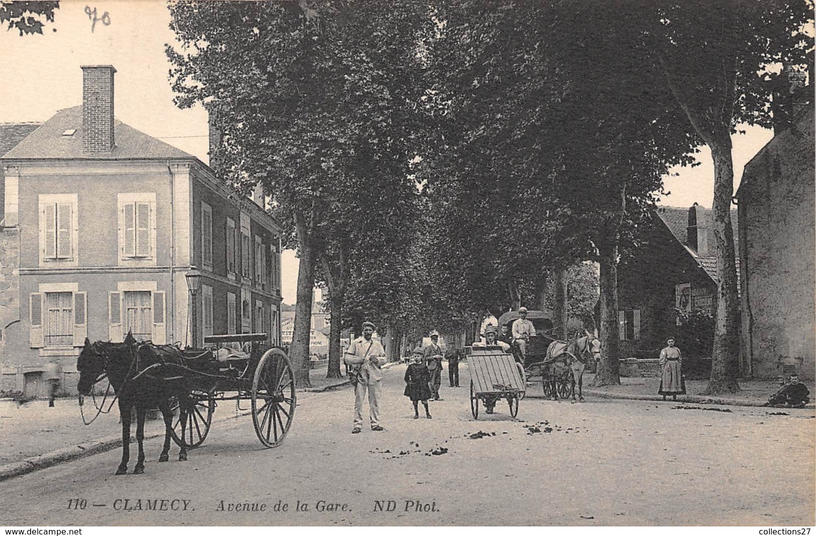 58-CLAMECY- AVENUE DE LA GARE - Clamecy