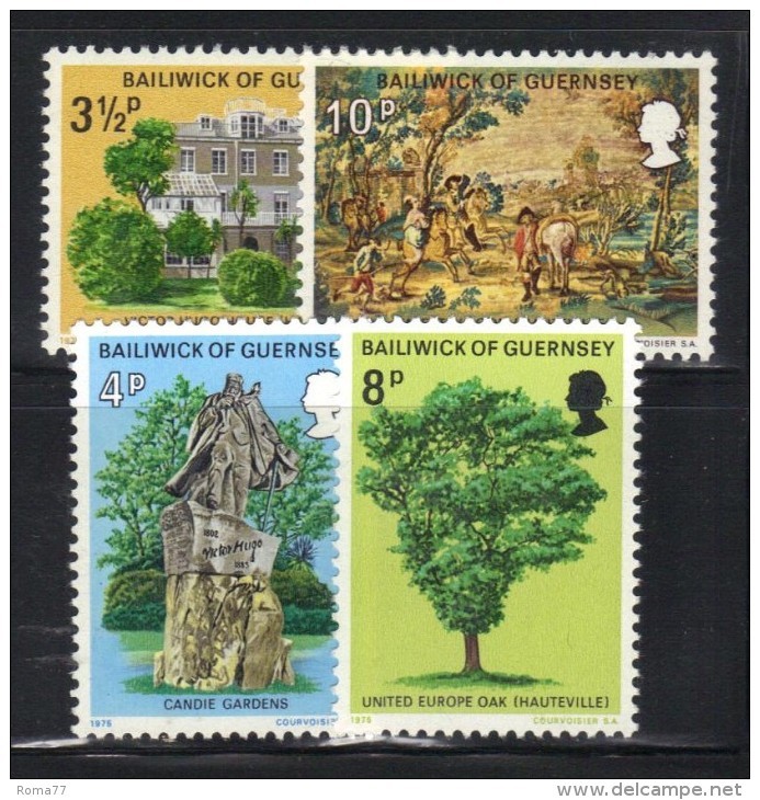 GUERNSEY 1975 , Serie Completa N. 116/119  *** MNH - Guernesey