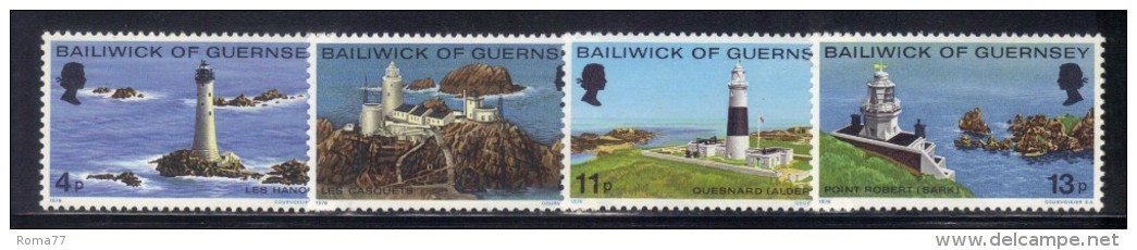 GUERNSEY 1976 , Serie 124/27   ***  MNH - Guernesey