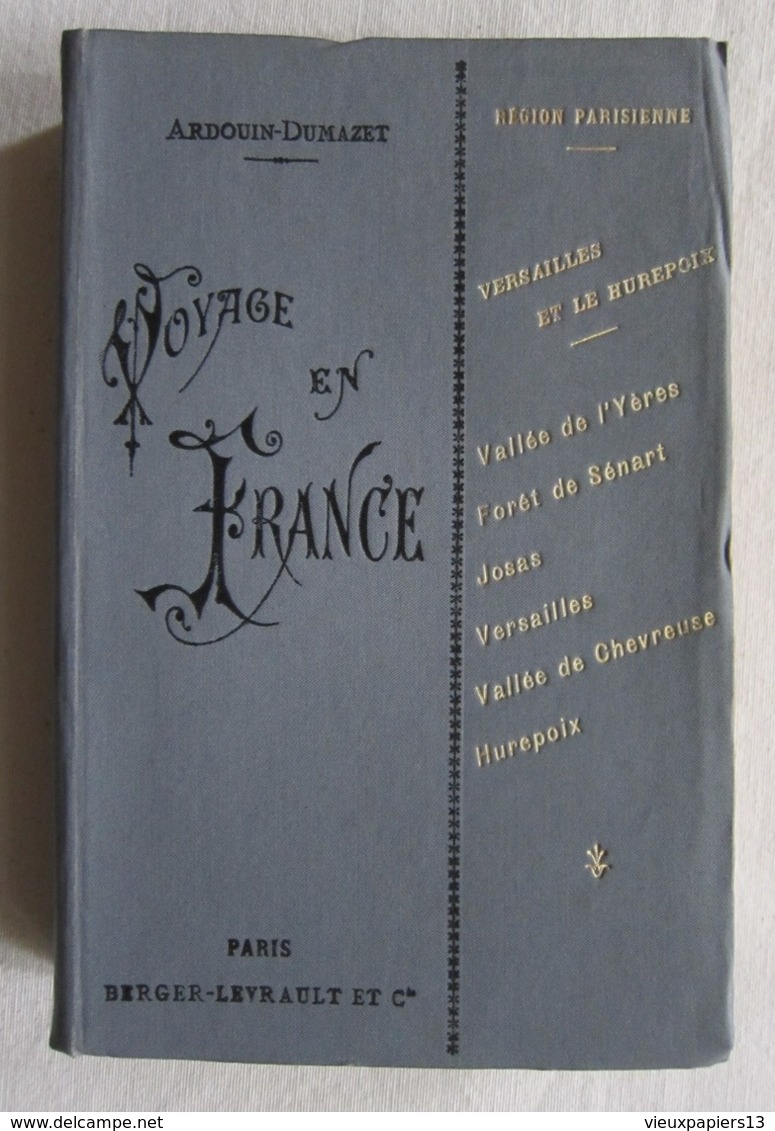 Ardouin-Dumazet - Voyage En France - VERSAILLES & Le Hurepoix - 15 Cartes - Cartonnage éditeur - 1901-1940