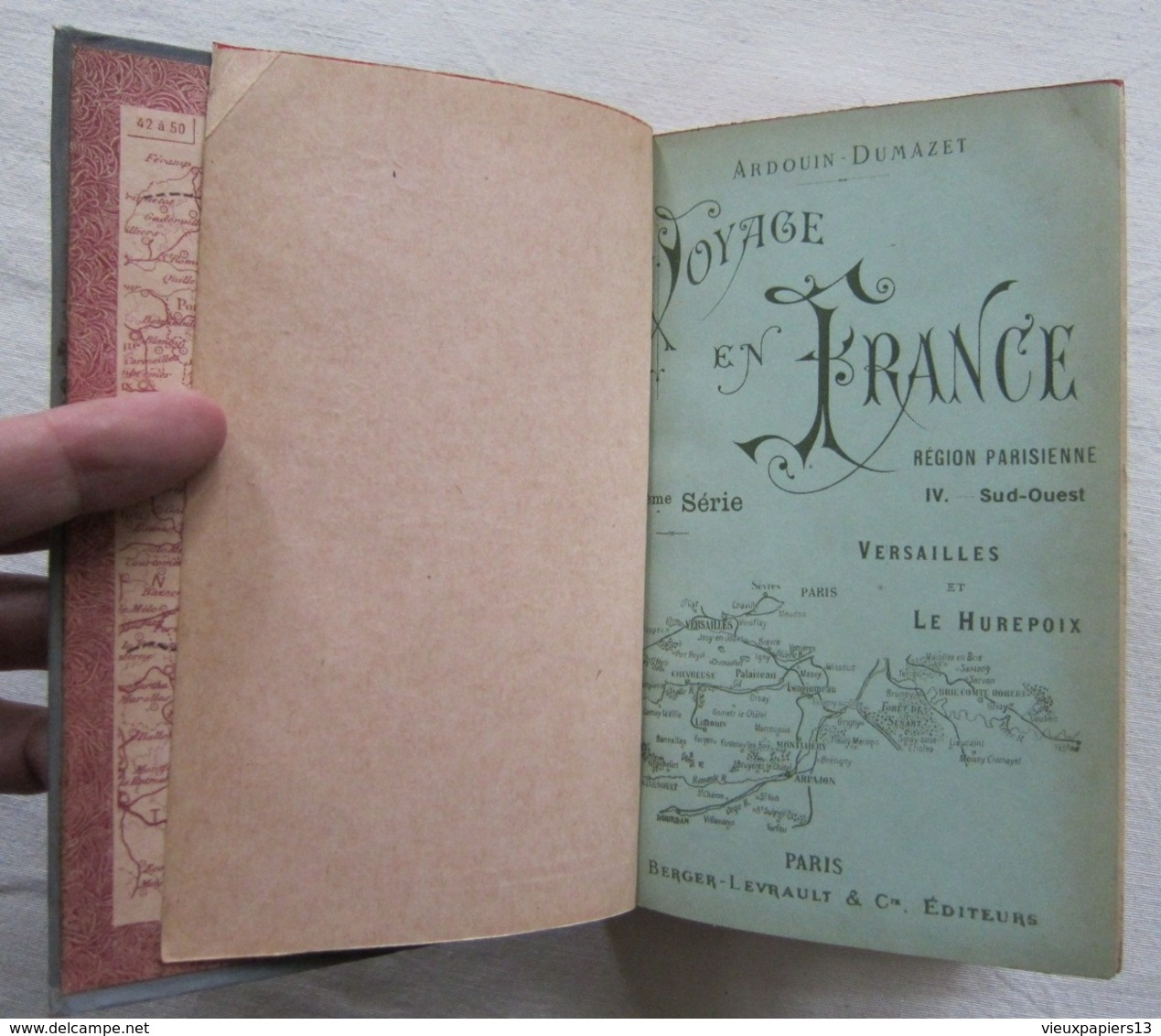 Ardouin-Dumazet - Voyage En France - VERSAILLES & Le Hurepoix - 15 Cartes - Cartonnage éditeur - 1901-1940