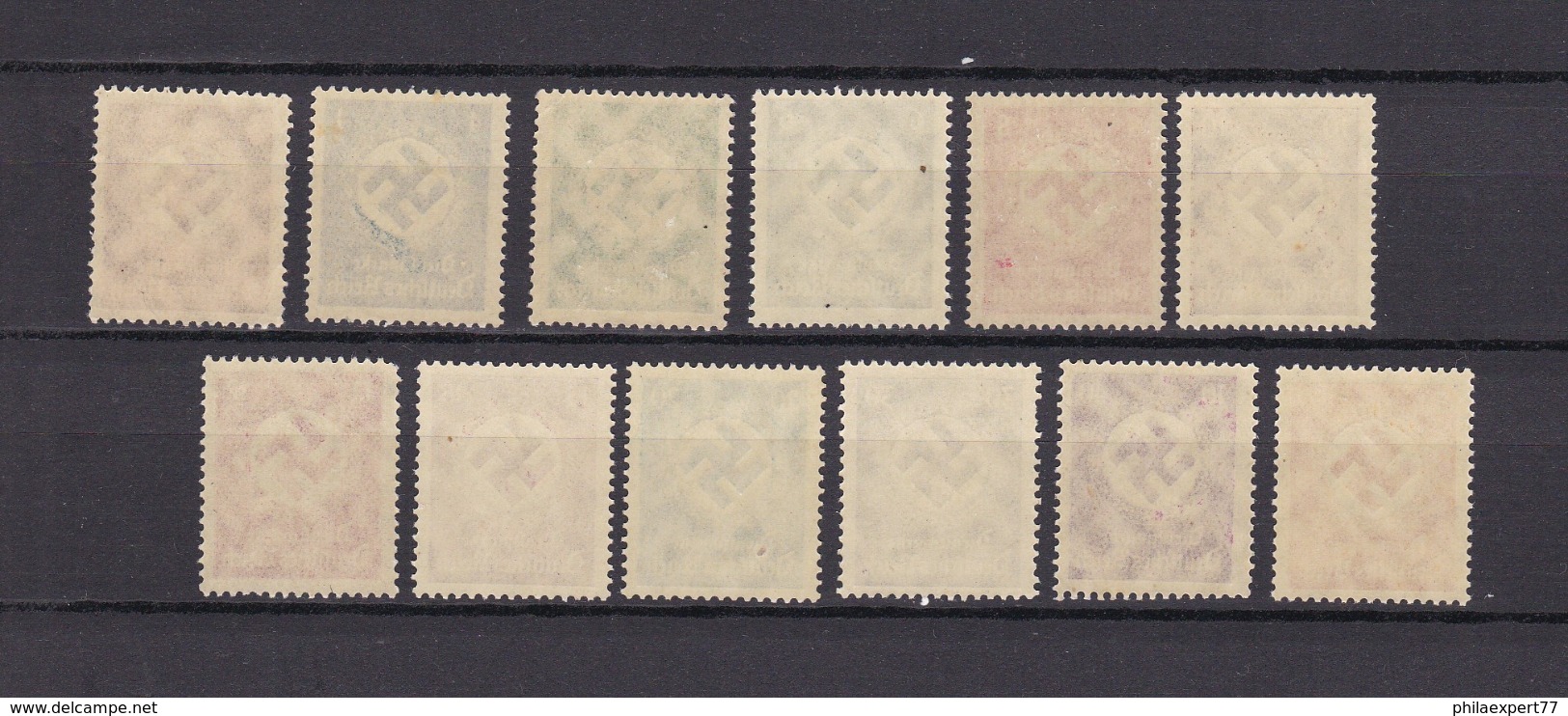Deutsches Reich - Dienstmarken - 1934  - Michel Nr.132/143 - Postfrisch - 50 Euro - Ungebraucht