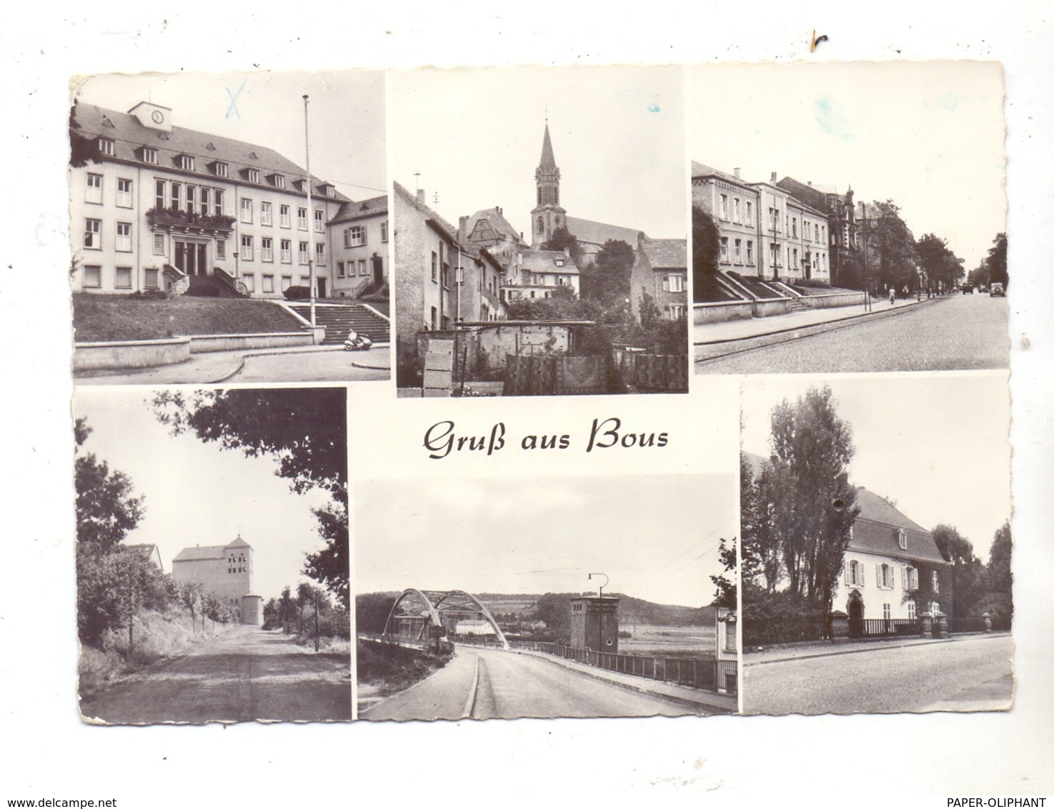 6626 BOUS, Mehrbild-AK - Kreis Saarlouis